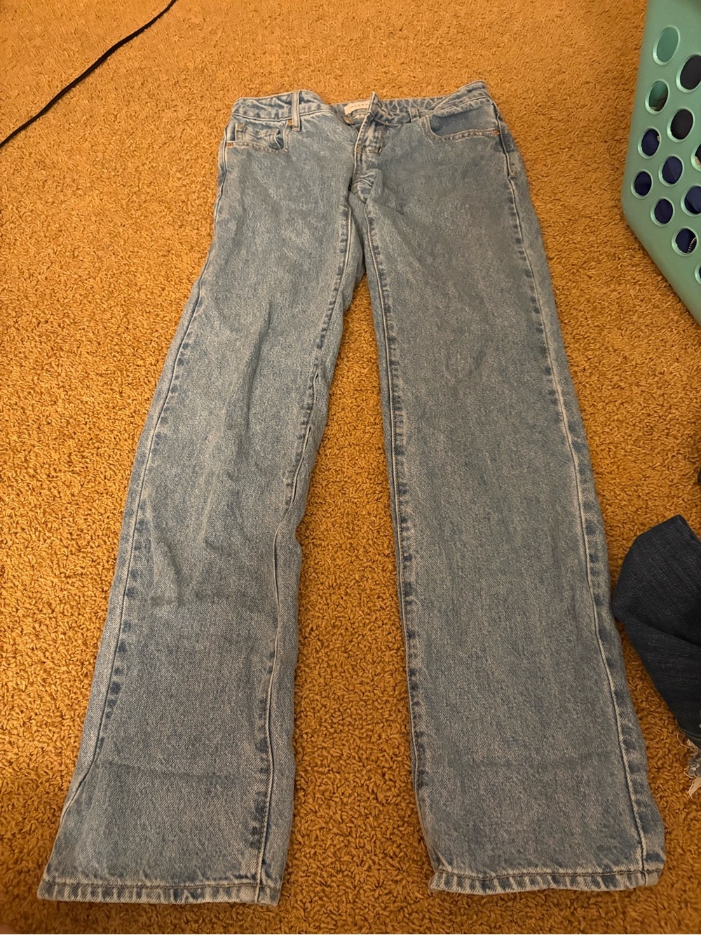 Pacsun Classic low-Rise straight Light Blue Women's Jeans